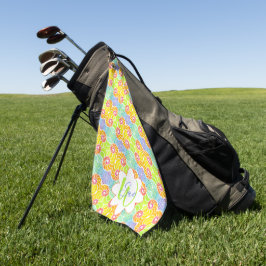 Sue Mosaik-Golftuch Golfhandtuch