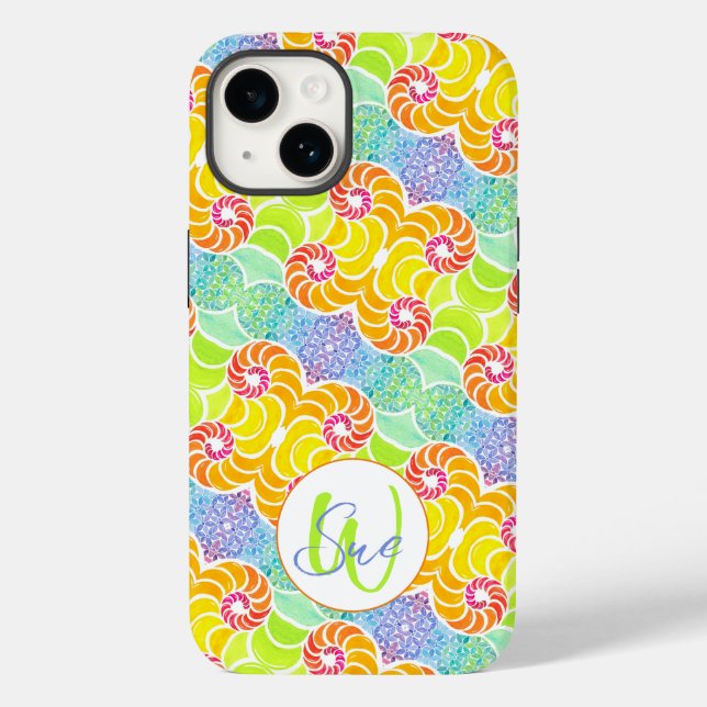 Sue Mosaik-iPhone-Hülle Case-Mate iPhone Hülle (Rückseite)