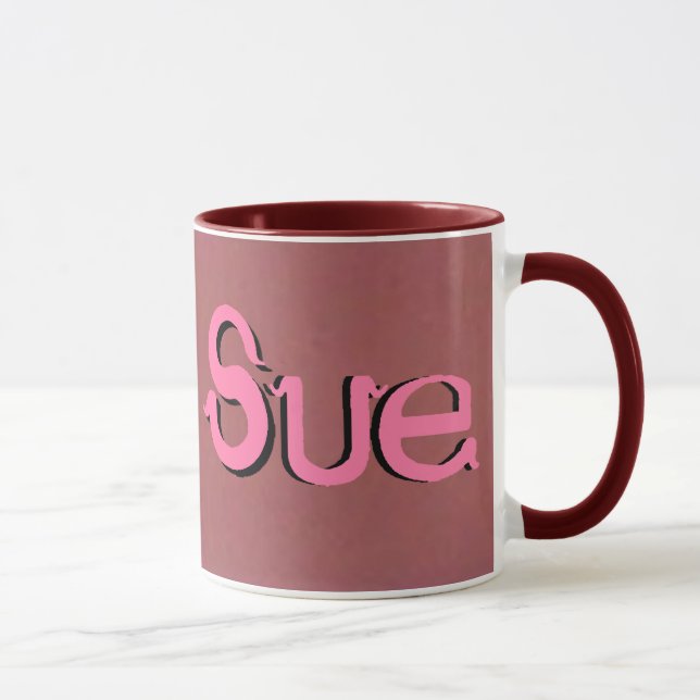 Sue Tasse (Rechts)
