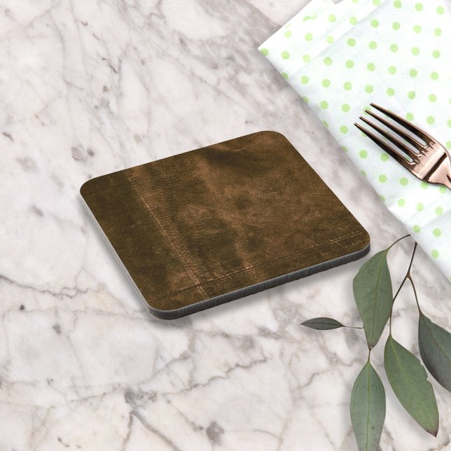 Süede Seam Look of Leather Untersetzer (Von Creator hochgeladen)