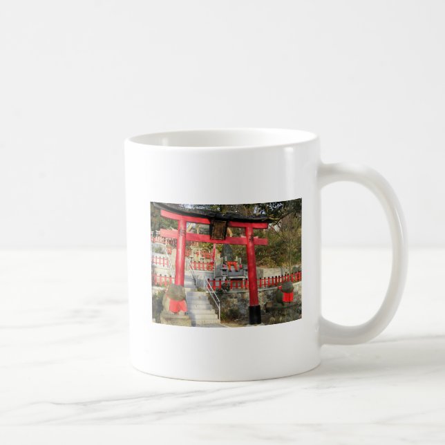 Suehiro Ogami Shrine (Fortune Frog Shrine) Kaffeetasse (Rechts)