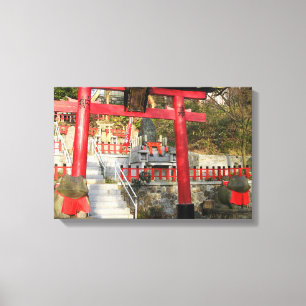 Suehiro Ogami Shrine (Fortune Frog Shrine) Leinwanddruck