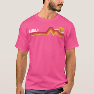 Sueli Funny Retro Vintag Sunset Sueli 80er 90s Pre T-Shirt