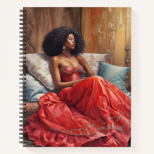 Sueño de Fuego y Plata Notizbuch (Vorderseite)