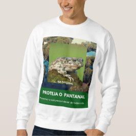 Suéter Básico Masculino Via Pantanal Sapo Sweatshirt