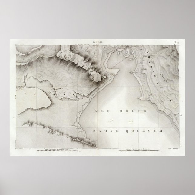 Suez, Ägypten Poster (Vorne)