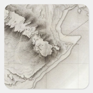 Suez, Ägypten Quadratischer Aufkleber