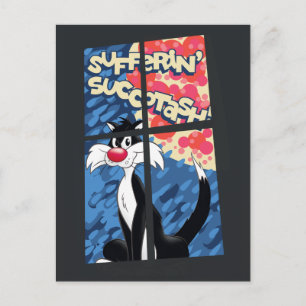 "Sufferin' Succotash" SYLVESTER™-Fenster Postkarte