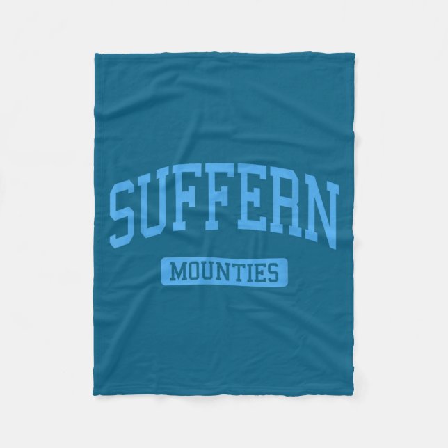 Suffern High School HS Suffern NY Uni-Sport  Fleecedecke (Vorderseite)