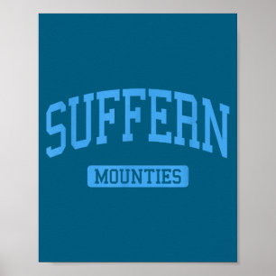 Suffern High School HS Suffern NY Uni-Sport Poster