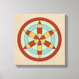 Suffolk Hexafoil (Daisy Wheel), Hexenmark Leinwanddruck