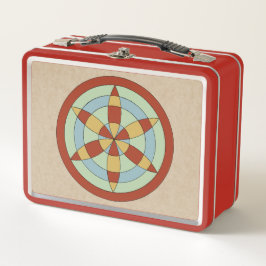 Suffolk Hexafoil (Daisy Wheel), Hexenmark Metall Brotdose