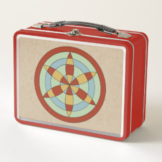 Suffolk Hexafoil (Daisy Wheel), Hexenmark Metall Brotdose