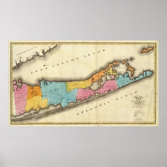 Suffolk Landkreis Poster (Vorne)