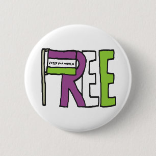 Suffragetane Button