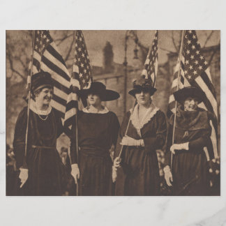 Suffragetins in Parade-Scrapbook