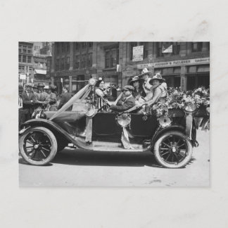 Suffragette Blume Sale, 1916 Postkarte