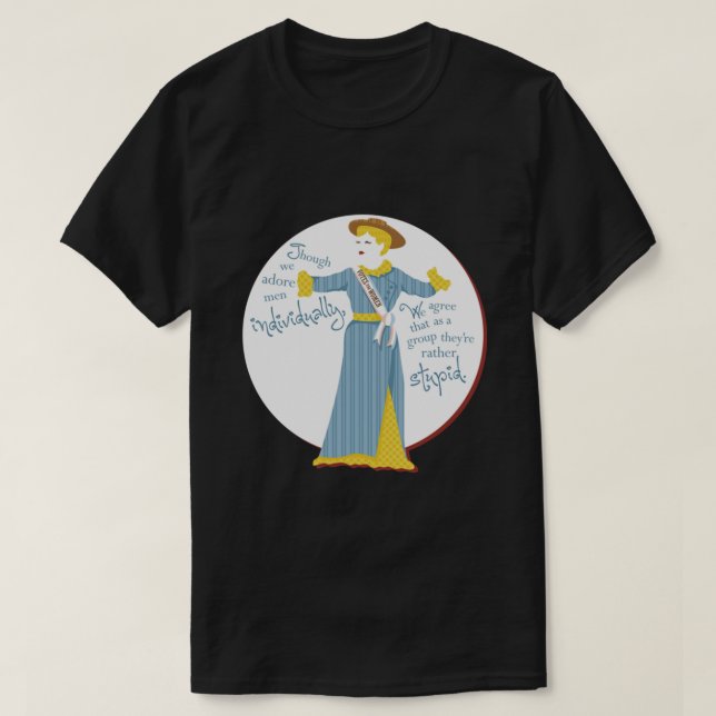 Suffragette Classic T - Shirt (Design vorne)