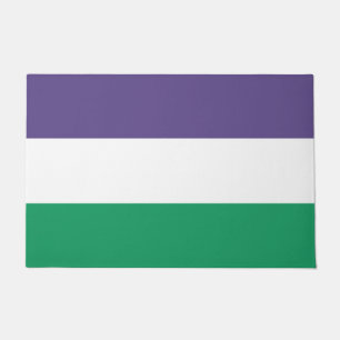 Suffragette Flag Fußmatte