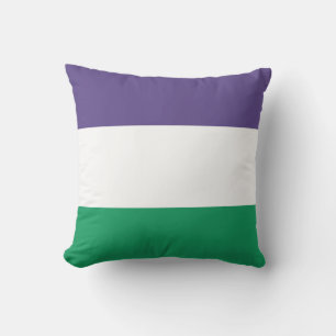 Suffragette Flag Kissen