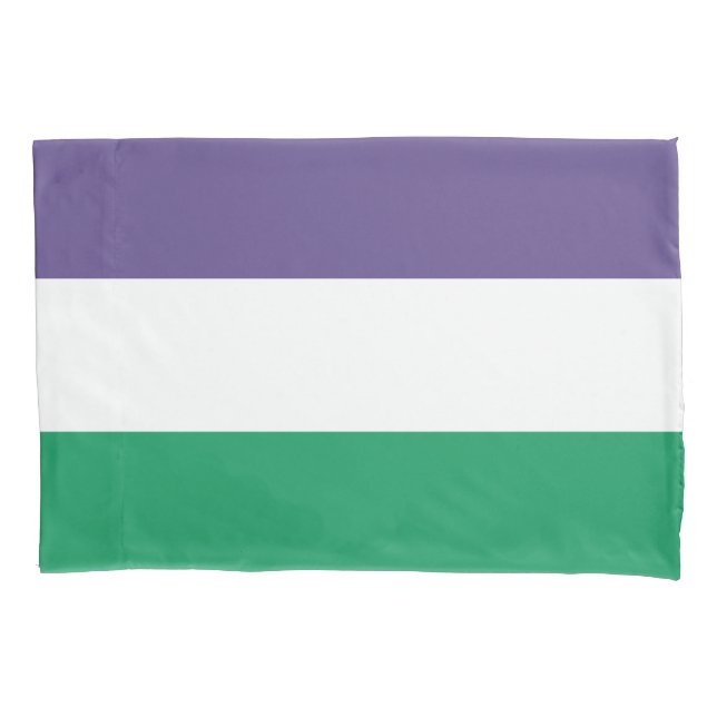 Suffragette Flag Kissenbezug (Vorderseite)
