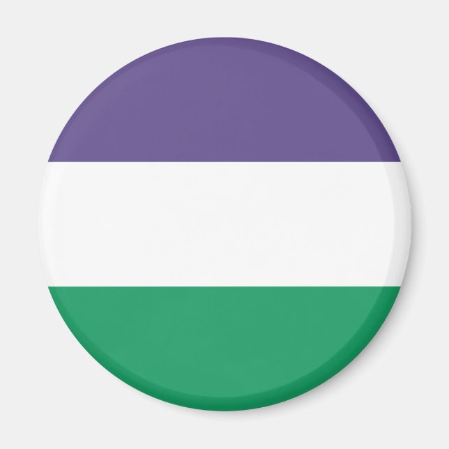 Suffragette Flag Magnet (Vorne)