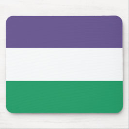 Suffragette Flag Mousepad