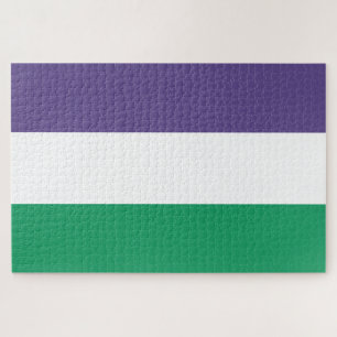 Suffragette Flag Puzzle
