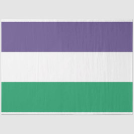 Suffragette Flag Seidenpapier