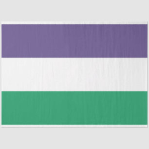 Suffragette Flag Seidenpapier