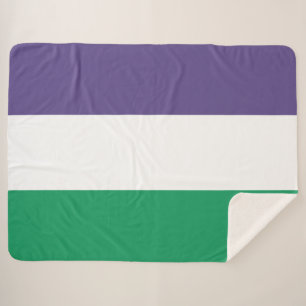 Suffragette Flag Sherpadecke