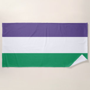 Suffragette Flag Strandtuch