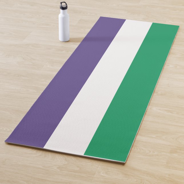 Suffragette Flag Yogamatte (Beispiel)