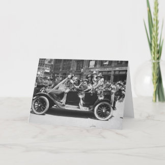 Suffragette Flower Sale, 1916 Karte