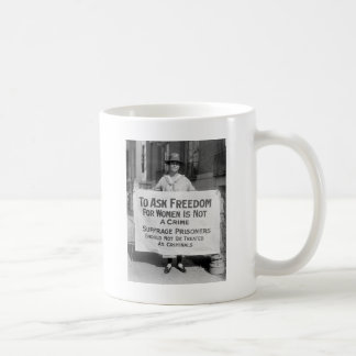 Suffragette für Alice Paul, 1917 Kaffeetasse