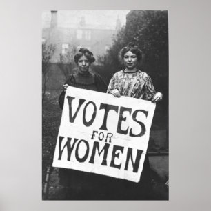Suffragettes - Annie Kenny, Christabel Pank Poster