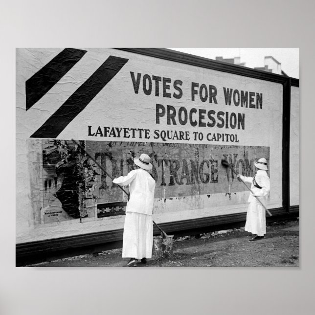 Suffragettes Hanging Parade Posters - 1914 Poster (Vorne)