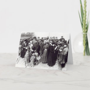 Suffragettes in Hastings, 1908 Karte