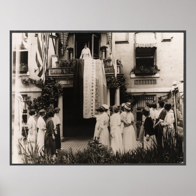 Suffragisten feiern Ratifizierung 19. Änderung Poster (Vorne)