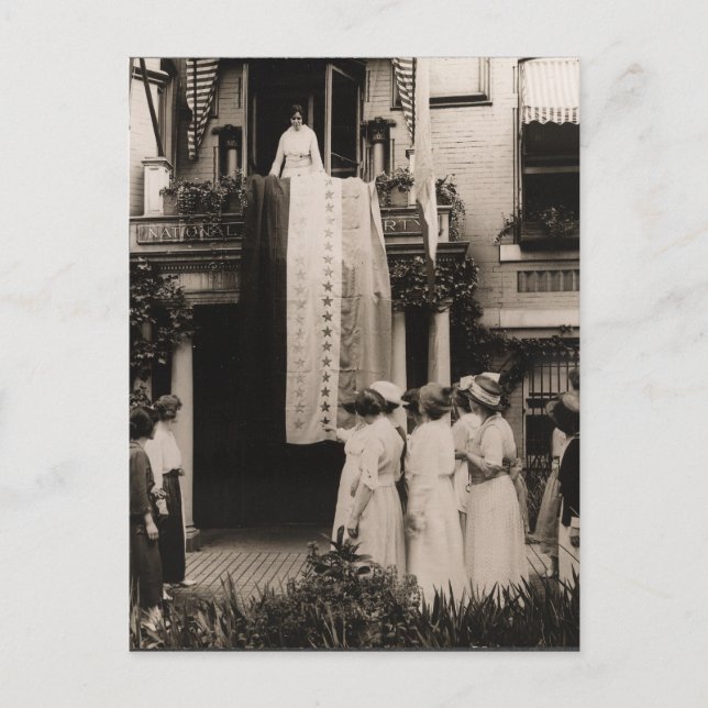 Suffragisten feiern Ratifizierung 19. Änderung Postkarte (Vorderseite)
