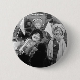 Suffragists-Rose Sanderman und Elizabeth Freeman Button