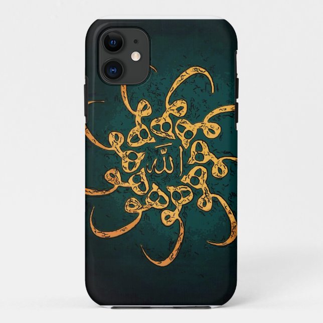 Sufi Kunst - HU Case-Mate iPhone Hülle (Rückseite)