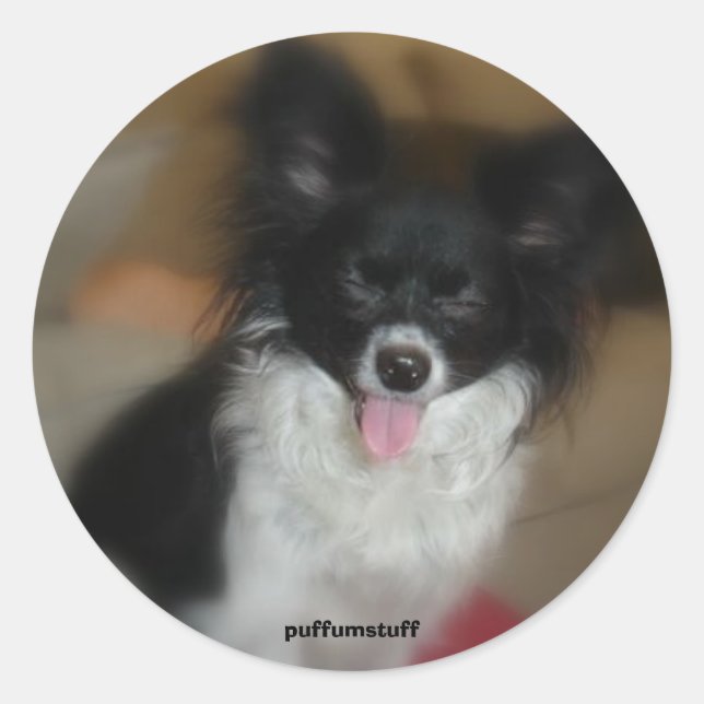 Sugar Baby Runder Aufkleber (Vorderseite)