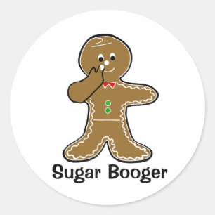 Sugar Booger Runder Aufkleber