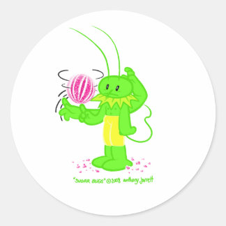 Sugar Bug 1 kein Titelaufkleber Runder Aufkleber