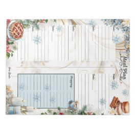 Sugar Coat It 7 Day Meal Planner Notizblock