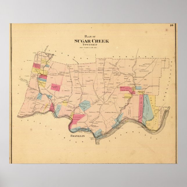 Sugar Creek Township Poster (Vorne)