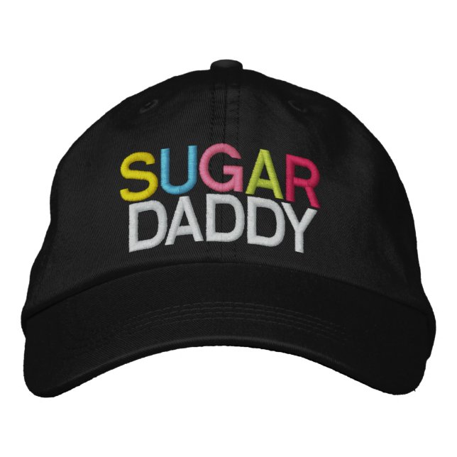 Sugar Daddy von SRF Bestickte Baseballkappe (Vorderseite)