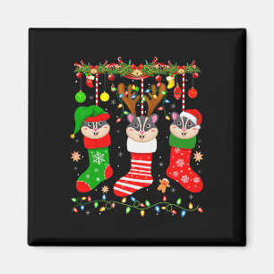 Sugar Gleiter in Weihnachtssocken Lichter Zucker g Magnet