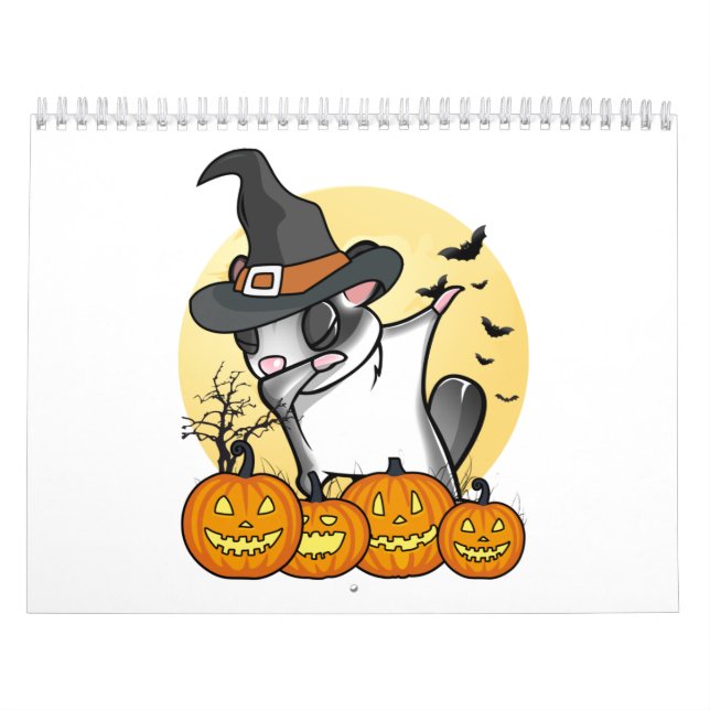 Sugar Glider Dabbing Halloween Kalender (Titelbild)